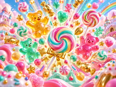 Sweet Bonanza slot at SpinDjinn Casino