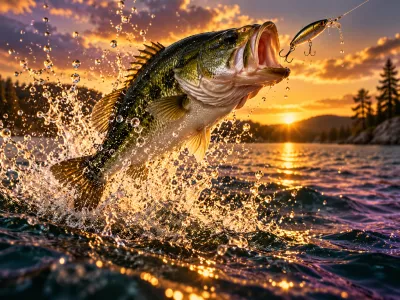 Big Bass Bonanza slot at SpinDjinn Casino
