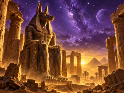 Hand of Anubis slot at SpinDjinn Casino